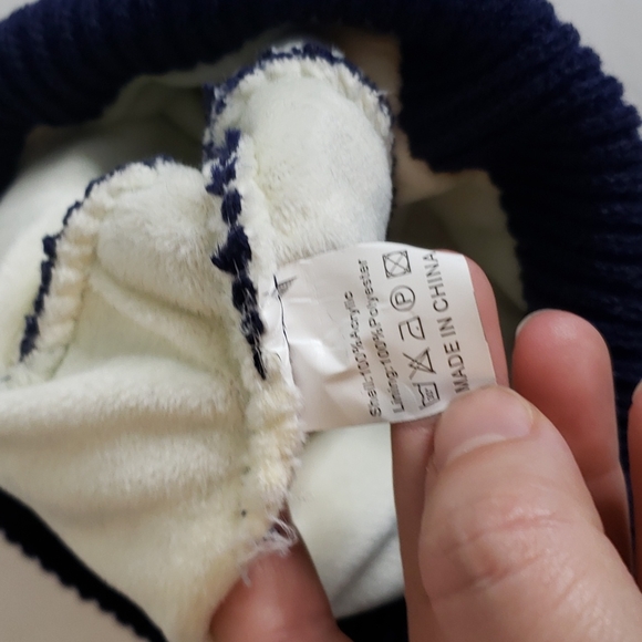 🤯3/$12 MSDC Blue Winter Hat Beanie Toque NWOT - Picture 5 of 5